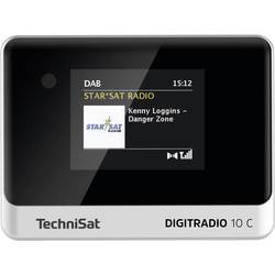 TechniSat DIGITRADIO 10 C stolní rádio DAB+, FM Bluetooth vč. dálkového ovládání, funkce alarmu černá/stříbrná
