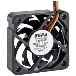 SEPA LF40P05PSE00A axiální ventilátor, 5 V, 13.8 m³/h, (d x š x v) 40 x 40 x 10 mm, 111111740