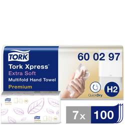 TORK 600297 Xpress Multifold Premium papírové utěrky, skládané (d x š) 34 cm x 21.2 cm bílá 2100 ks