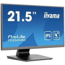 Iiyama ProLite T2252MSC-B2 dotykový monitor Energetická třída (EEK2021): C (A - G) 54.6 cm (21.5 palec) 1920 x 1080 Pixel 16:9 5 ms DisplayPort IPS LCD