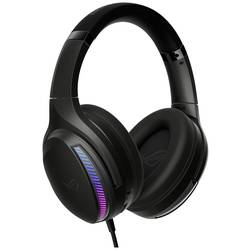Asus Fusion II 300 Gaming Sluchátka Over Ear kabelová 7.1 Surround černá Redukce šumu mikrofonu, Potlačení hluku čelový pásek, Vypnutí zvuku mikrofonu,