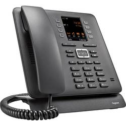 Gigaset Pro Maxwell C šňůrový telefon, VoIP bluetooth, handsfree, konektor na sluchátka, optická signalizace hovoru, opakované vytáčení TFT černá