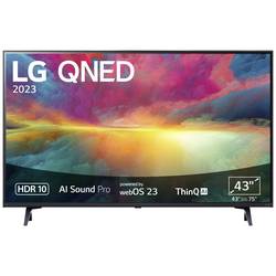 LG Electronics 43QNED756RA.AEUD QLED TV 109 cm 43 palec Energetická třída (EEK2021) E (A - G) CI+, DVB-C, DVB-S2, DVB-T2, Nano Cell, Smart TV, UHD, WLAN černá