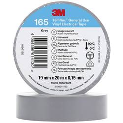3M 165GY5E izolační páska šedá (d x š) 20 m x 19 mm 1 ks