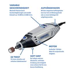 Dremel 3000-1/25 multifunkční nářadí vč. příslušenství, kufřík, 28dílná, 130 W, F0133000JP