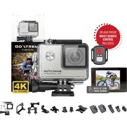 Easypix GoXtreme Vision 4K + Sportovní outdoorová kamera 4K, chráněné proti stříkající vodě, Wi-Fi, odolné proti vodě, dotyková obrazovka