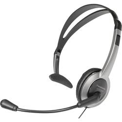 Panasonic RP-TCA 430 telefon Sluchátka On Ear kabelová mono stříbrná, černá Vypnutí zvuku mikrofonu