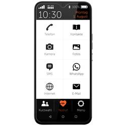 Gigaset Gigaset GS5 senior smartphone 64 GB 16 cm (6.3 palec) černá Android™ 12 dual SIM