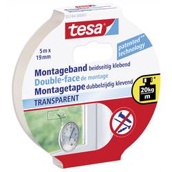 tesa 55744-00001-02 montážní páska tesa® POWERBOND transparentní (d x š) 5 m x 19 mm 1 ks