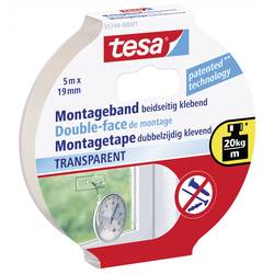 tesa Tesa 55744-00001-02 montážní páska tesa® POWERBOND transparentní (d x š) 5 m x 19 mm 1 ks