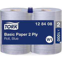 TORK Standardní papírové utěrky, role modrá W1 128408 Počet: 2000 ks