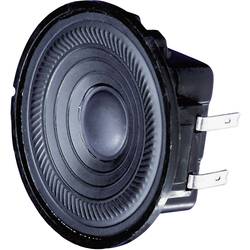 Visaton K 50 - 50 Ohm 2 palec 5 cm mini reproduktor 2 W 50 Ω černá Plastová membrána, odolné proti UV záření
