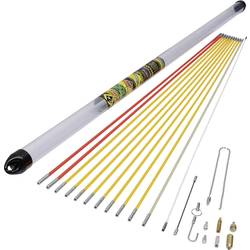 12 m Super sada MightyRod PRO kabeleinziehstangen T5422 C.K 1 ks