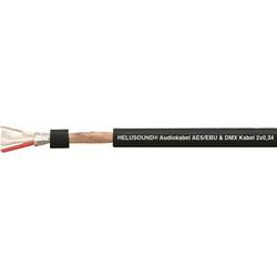 Helukabel 400032 audio kabel 2 x 0.34 mm² černá metrové zboží