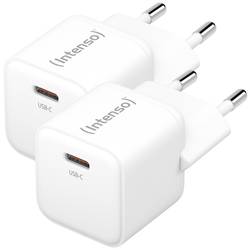Intenso W30C GaN USB nabíječka 30 W vnitřní Výstupní proud (max.) 3 A 1x USB-C® Počet výstupů: 1 x GaN, USB Power Delivery (USB-PD)