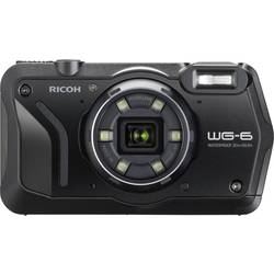 Ricoh WG-6 digitální fotoaparát 20 Megapixel Zoom (optický): 5 x černá vodotěsný do 20 m, odolný proti nárazu, prachotěsný, GPS
