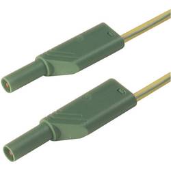 SKS Hirschmann MLS WS 100/2,5 ge/gn bezpečnostní měřicí kabely [lamelová zástrčka 4 mm - lamelová zástrčka 4 mm] 1.00 m, žlutá, 1 ks