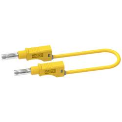 Electro PJP 2217/600V-CD1-200J měřicí kabel [banánková zástrčka - banánková zástrčka] 2.00 m, žlutá, 1 ks
