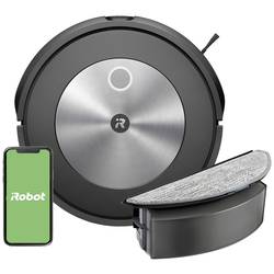 iRobot Roomba Combo J5178 Robot na vysávání a vytírání podlahy grafit hlasové pokyny, ovládání aplikací, kompatibilní se systémem Amazon Alexa, kompatibilní s