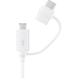 Samsung pro mobilní telefon kabel [1x USB - 1x microUSB, USB-C® zástrčka] 1.50 m USB, microUSB, USB-C®