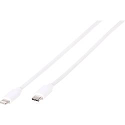 Vivanco USB 2.0 adaptér [1x USB-C® zástrčka - 1x dokovací zástrčka Apple Lightning] LIGHTNVVUSBC12W 1.20 m