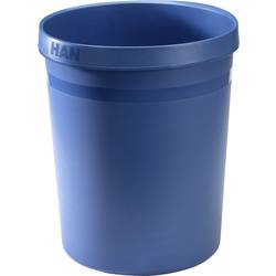 HAN GRIP KARMA 18198-16 odpadkový koš 18 l (Ø x v) 312 mm x 350 mm recyklovaný plast ekomodrá 1 ks