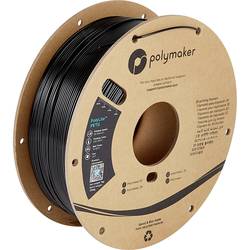Polymaker PB01001 PolyLite vlákno pro 3D tiskárny PETG plast Žáruvzdorné, Vysoká pevnost v tahu 1.75 mm 1000 g černá 1 ks