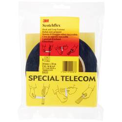 3M FE-5100-9030-4 pásek se suchým zipem ke spojování háčková a flaušová část (d x š) 10000 mm x 20 mm černá 10 m