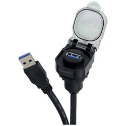 Lütze USB-3.0 A/A F/M 2,0m PVC KD 490219.0200 2 m, 1 ks