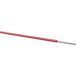 Kabeltronik 070114008 měděný drát, Yv, 1 x 1.54 mm², černá, 100 m
