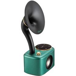 Sangean CP-100D Gramophone stolní rádio DAB+, FM AUX, Bluetooth, USB dotykový displej, s akumulátorem tyrkysová