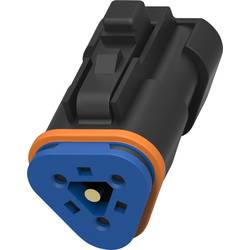 TE Connectivity DT zásuvkový konektor na kabel 3, DT06-3S-PP01, 1 ks