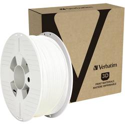 Verbatim 55050 3D PRINTER FILAMENT PET-G vlákno pro 3D tiskárny PETG plast 1.75 mm 1 kg bílá 1 ks
