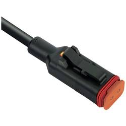 Ventilová zástrčka Deutsch DT06-2S, s integrovaným ochranným zapojením + LED černá LS-DT06 9442.1000 10mPUR počet pólů:2 709442.1000 Lütze Množství: 1 ks