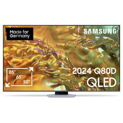 Samsung Neo QLED 4K QN80D QLED TV 214 cm 85 palec Energetická třída (EEK2021) G (A - G) CI+, DVBT2 HD, WLAN, UHD, Smart TV, QLED černá, stříbrná