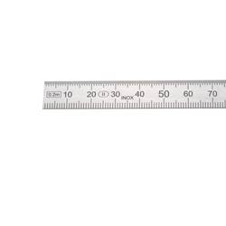 HELIOS PREISSER biegsamer Stahlmaßstab 300mm 13x0,5mm VA DIN2968 0460224 pravítko 300 mm