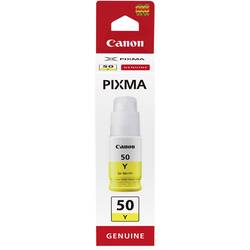 Canon 3405C001 GI-50 Y náhradní náplň Vhodný pro značky (tiskárny): Canon žlutá Celkový obsah inkoustu: 70 ml