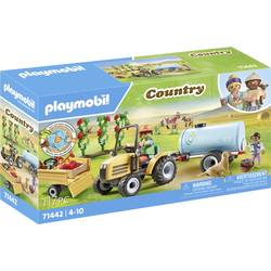Playmobil® Country Traktor s přívěsem a nádržkou na vodu 71442