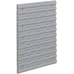 Allit 457090 stěna pro stohovací boxy , černá, 1 ks