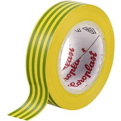 Coroplast 302 302-25-GN izolační páska zelená, žlutá (d x š) 25 m x 15 mm 1 ks