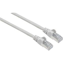 Intellinet 317146 RJ45 síťové kabely, propojovací kabely CAT 6A S/FTP 2.00 m šedá fóliové stínění, stínění pletivem, bez halogenů 1 ks