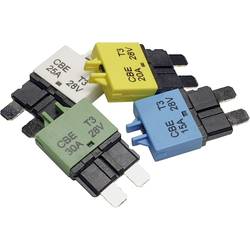 Hansor Circuit Breaker Standard, type 3, Manual Reset, 30A CBE3 Series 30A automatická plochá pojistka 30 A zelená 1 ks