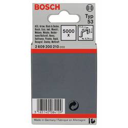 Bosch Accessories 2609200210 svorky z jemného drátu Typ 53 5000 ks Rozměry (d x š) 8 mm x 11.4 mm