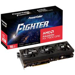 Powercolor grafická karta AMD Radeon RX 7900 GRE Fighter 16 GB GDDR6-RAM PCIe x16 HDMI™, DisplayPort