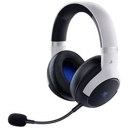 RAZER Kaira Pro HyperSpeed - PlayStation Gaming Sluchátka Over Ear Bluetooth® stereo bílá headset, regulace hlasitosti, Vypnutí zvuku mikrofonu