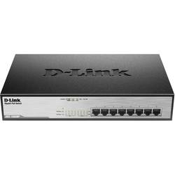 D-Link DGS-1008MP síťový switch, 8 portů, 1 GBit/s, funkce PoE