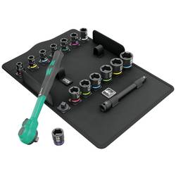 Wera 8100 SB 12 Zyklop Comfort sada s ráčnou, metrický, 3/8 , 16dílná, 05005530001