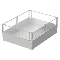 Bopla EUROMAS M 254 G 02254100 Průmyslová skříň 300 x 230 x 110 polykarbonát šedobílá (RAL 7035) 1 ks