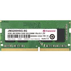 Transcend JetRAM RAM modul pro notebooky DDR4 8 GB 1 x 8 GB 3200 MHz 260pin SO-DIMM JM3200HSG-8G