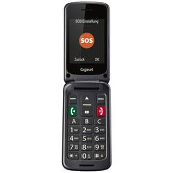 Gigaset GL590 telefon pro seniory - véčko černá
